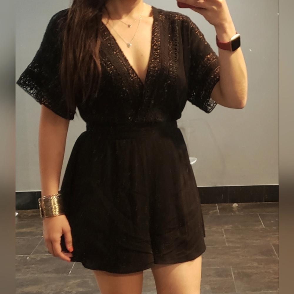 F21 Black Jumpsuit